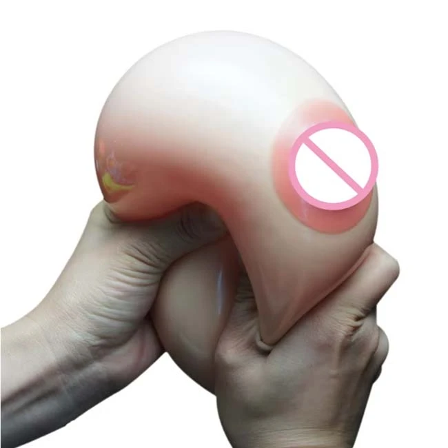 12cm Silicone Breast Shaped Stress Ball